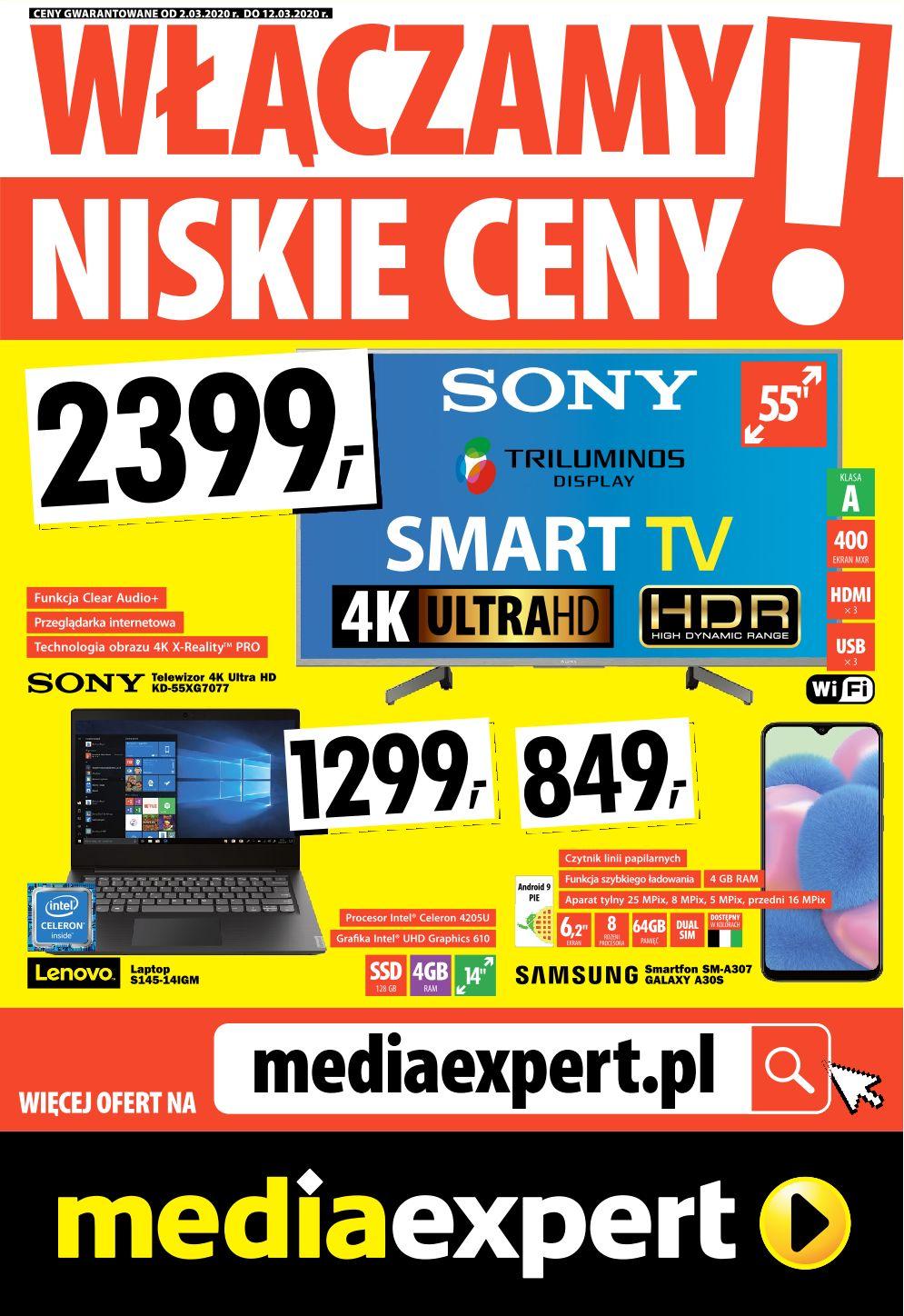 Gazetka promocyjna Media Expert str. 1