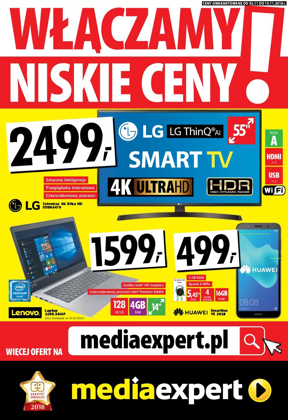 Gazetka promocyjna Media Expert str. 1