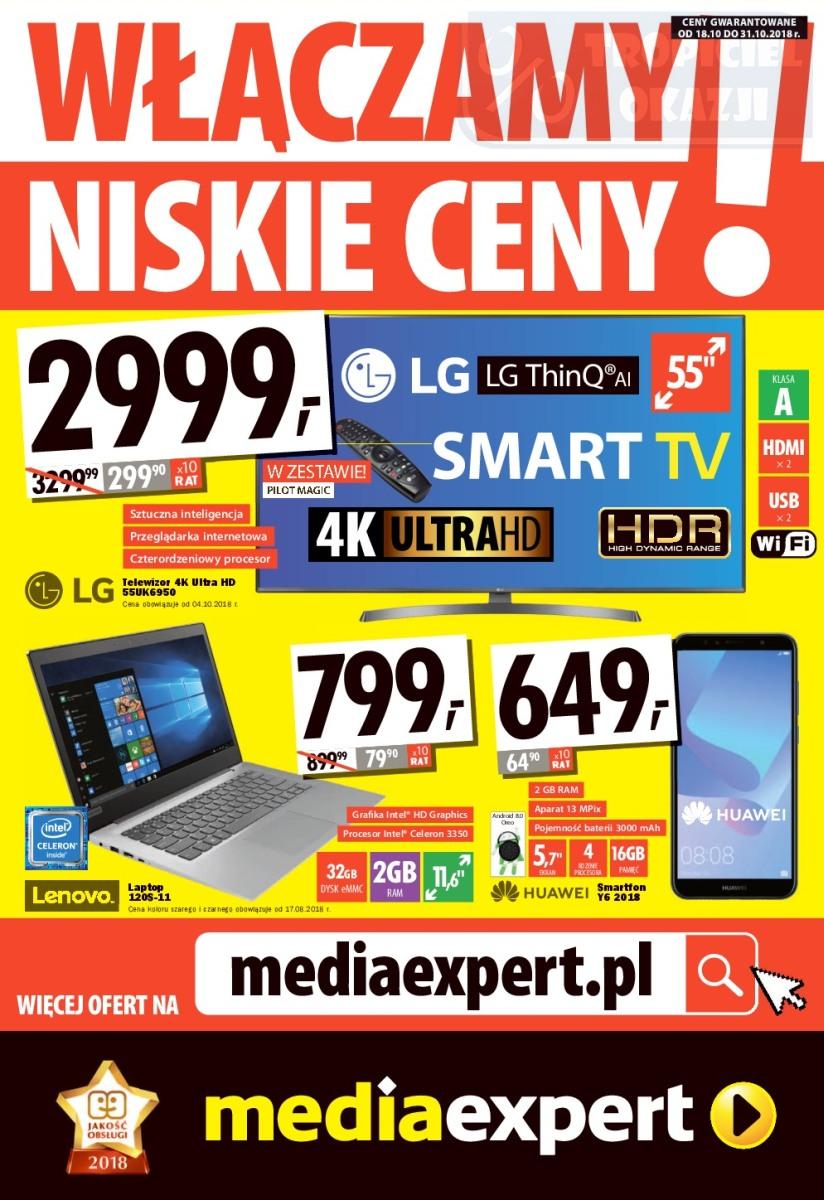 Gazetka promocyjna Media Expert str. 1
