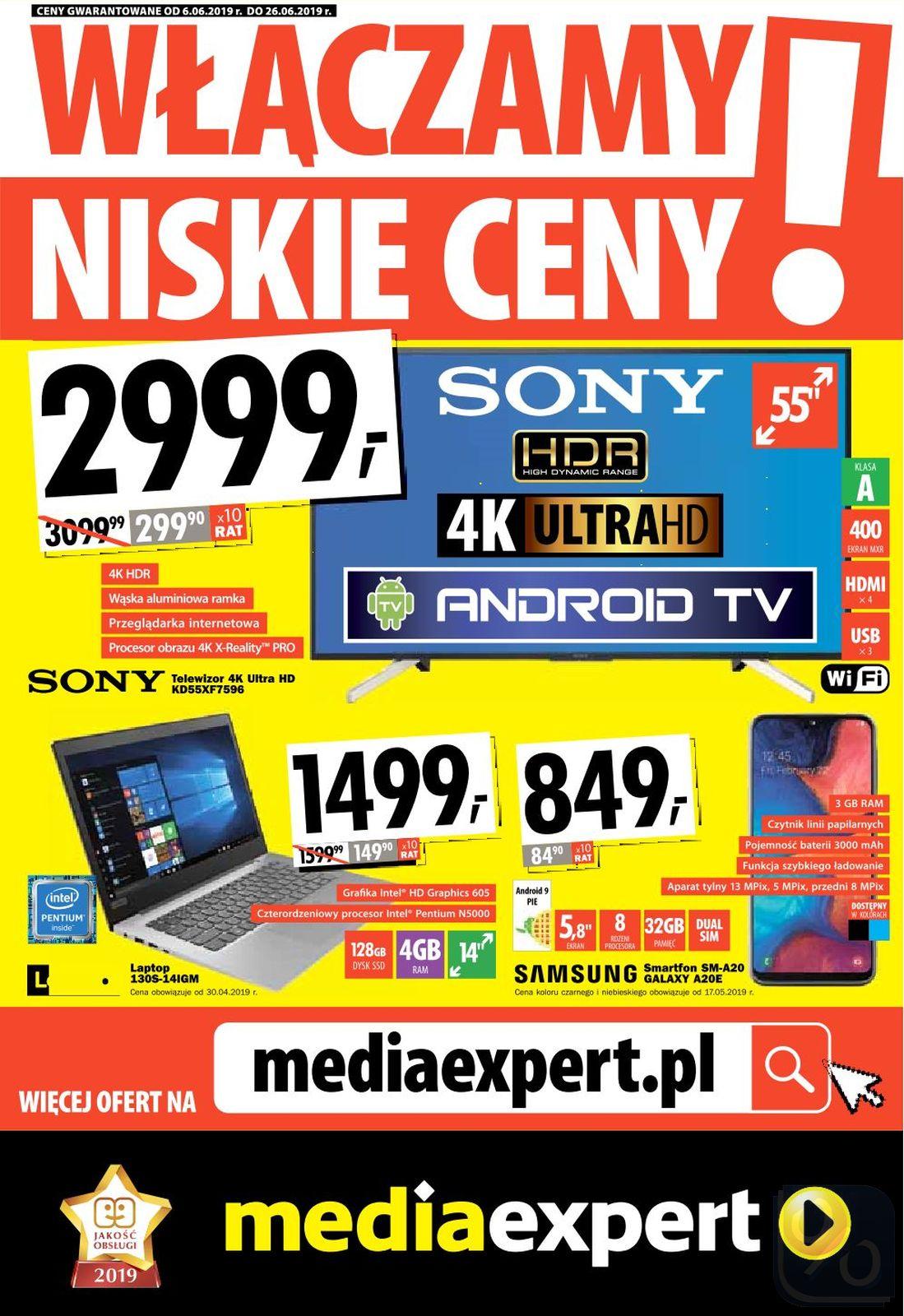 Gazetka promocyjna Media Expert str. 1