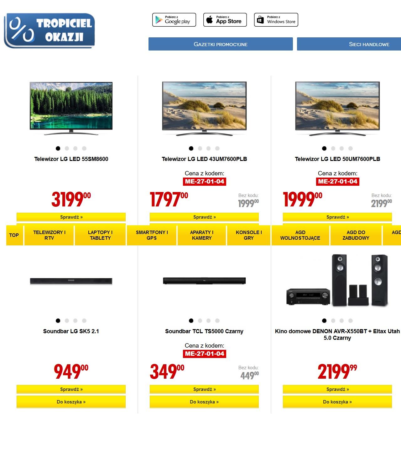 Gazetka promocyjna Media Expert str. 1