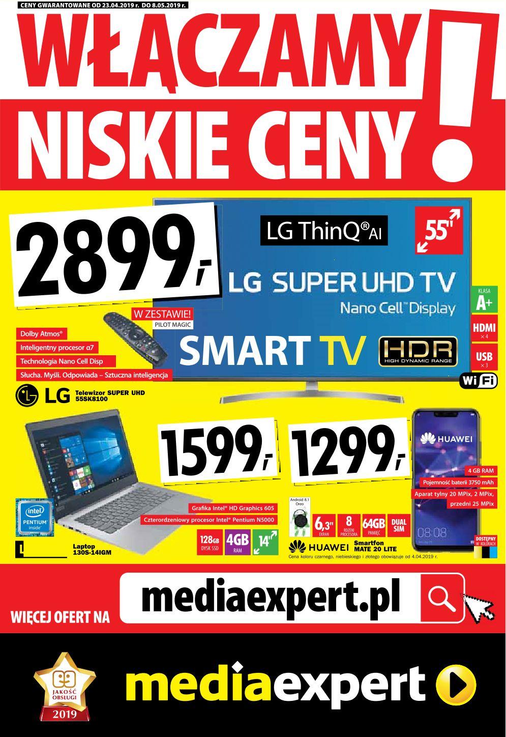 Gazetka promocyjna Media Expert str. 1