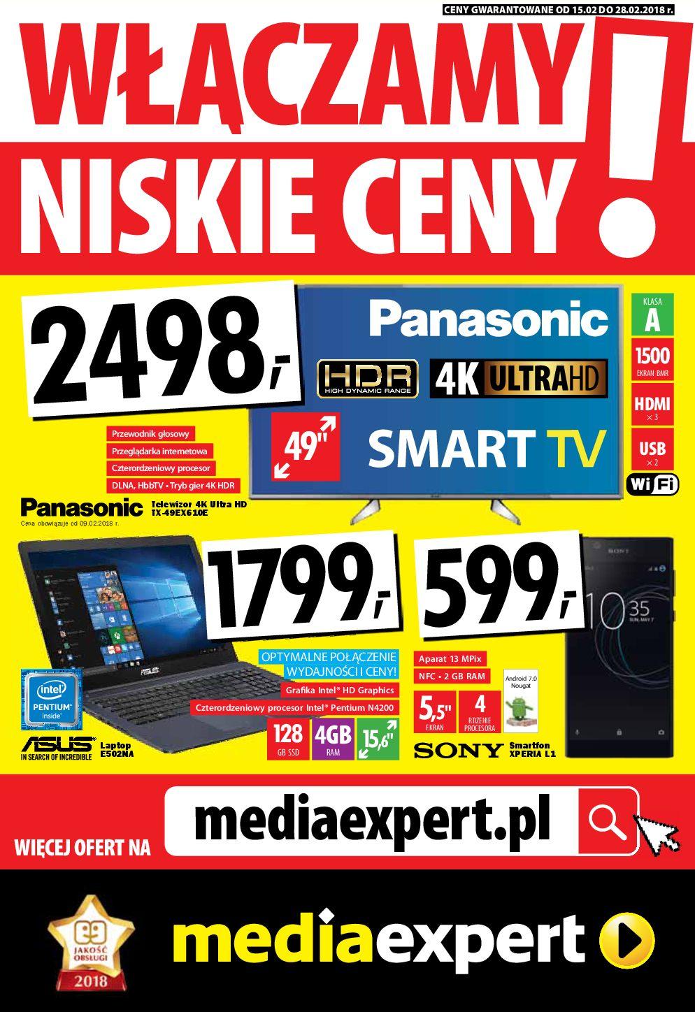 Gazetka promocyjna Media Expert str. 1