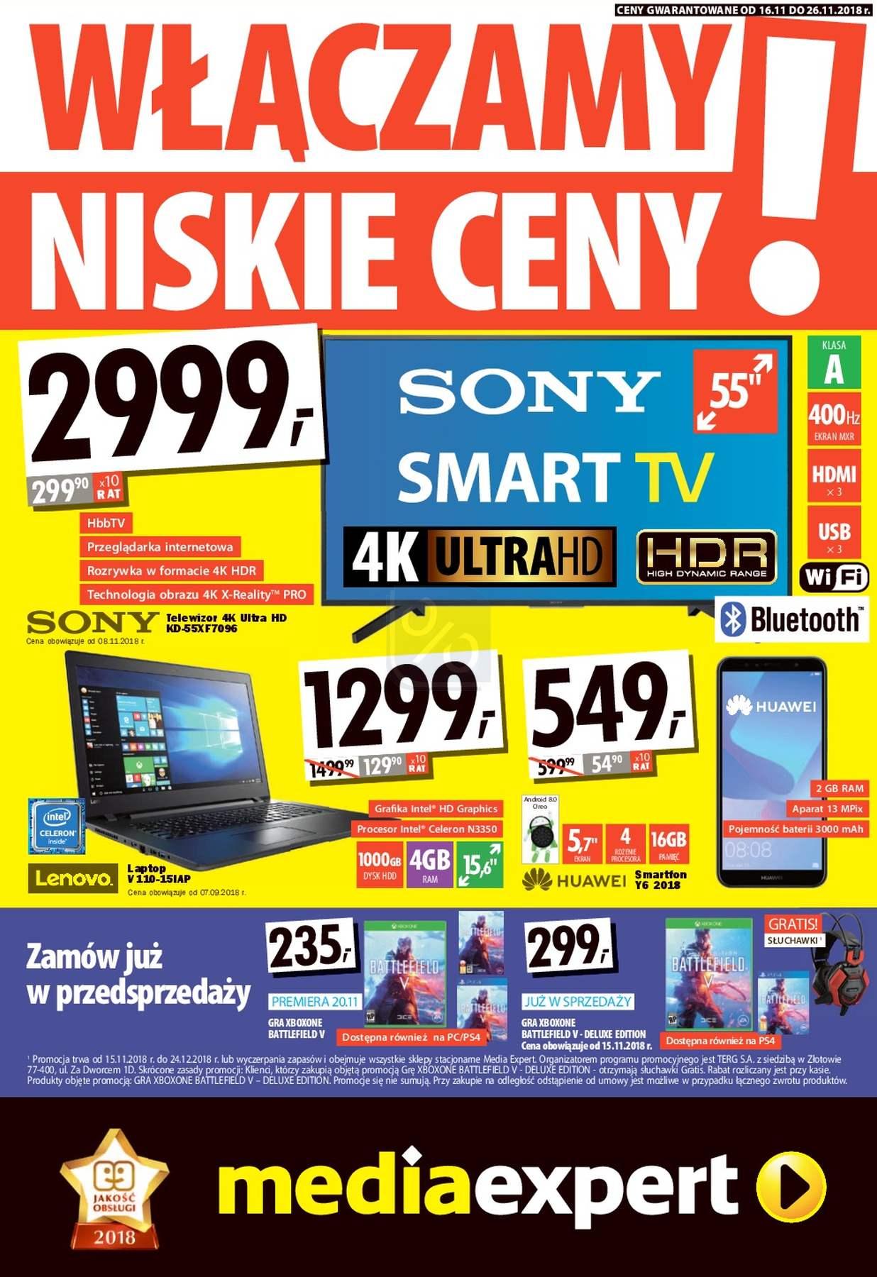 Gazetka promocyjna Media Expert str. 1