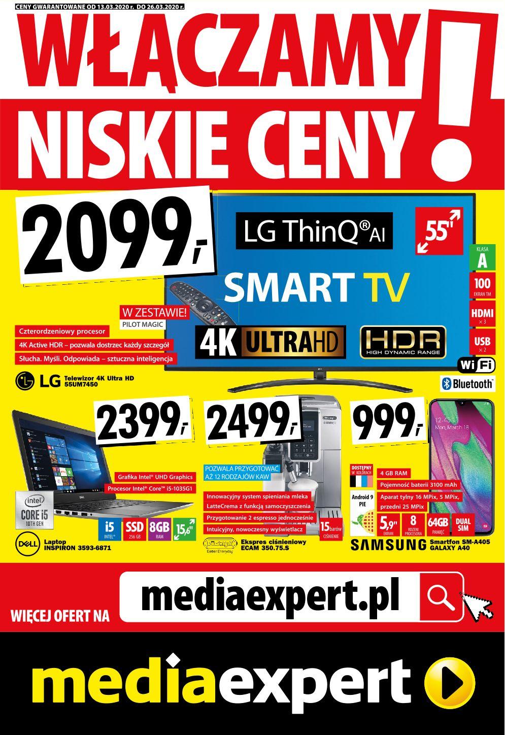 Gazetka promocyjna Media Expert str. 1