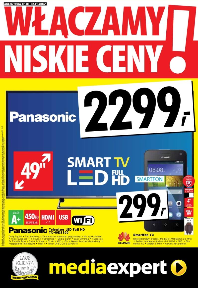 Gazetka promocyjna Media Expert str. 1