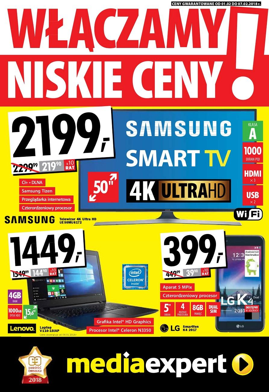 Gazetka promocyjna Media Expert str. 1