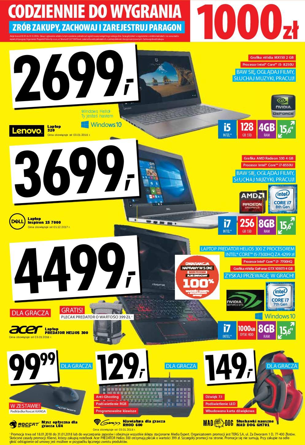 Gazetka promocyjna Media Expert str. 3