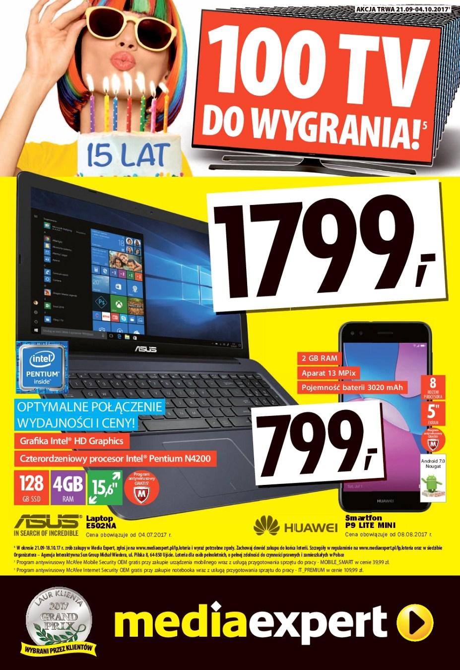 Gazetka promocyjna Media Expert str. 1