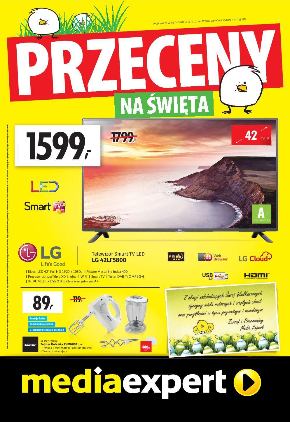 Gazetka promocyjna Media Expert str. 1