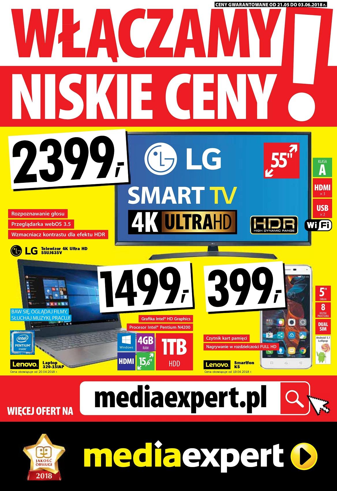 Gazetka promocyjna Media Expert str. 1