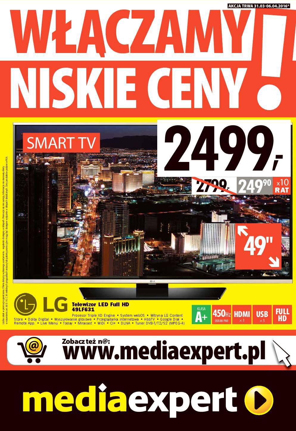 Gazetka promocyjna Media Expert str. 1