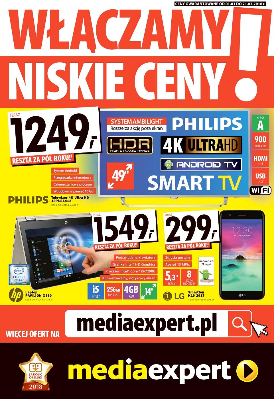 Gazetka promocyjna Media Expert str. 1