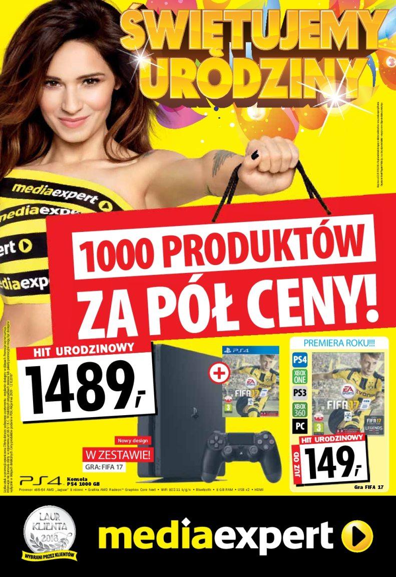 Gazetka promocyjna Media Expert str. 1