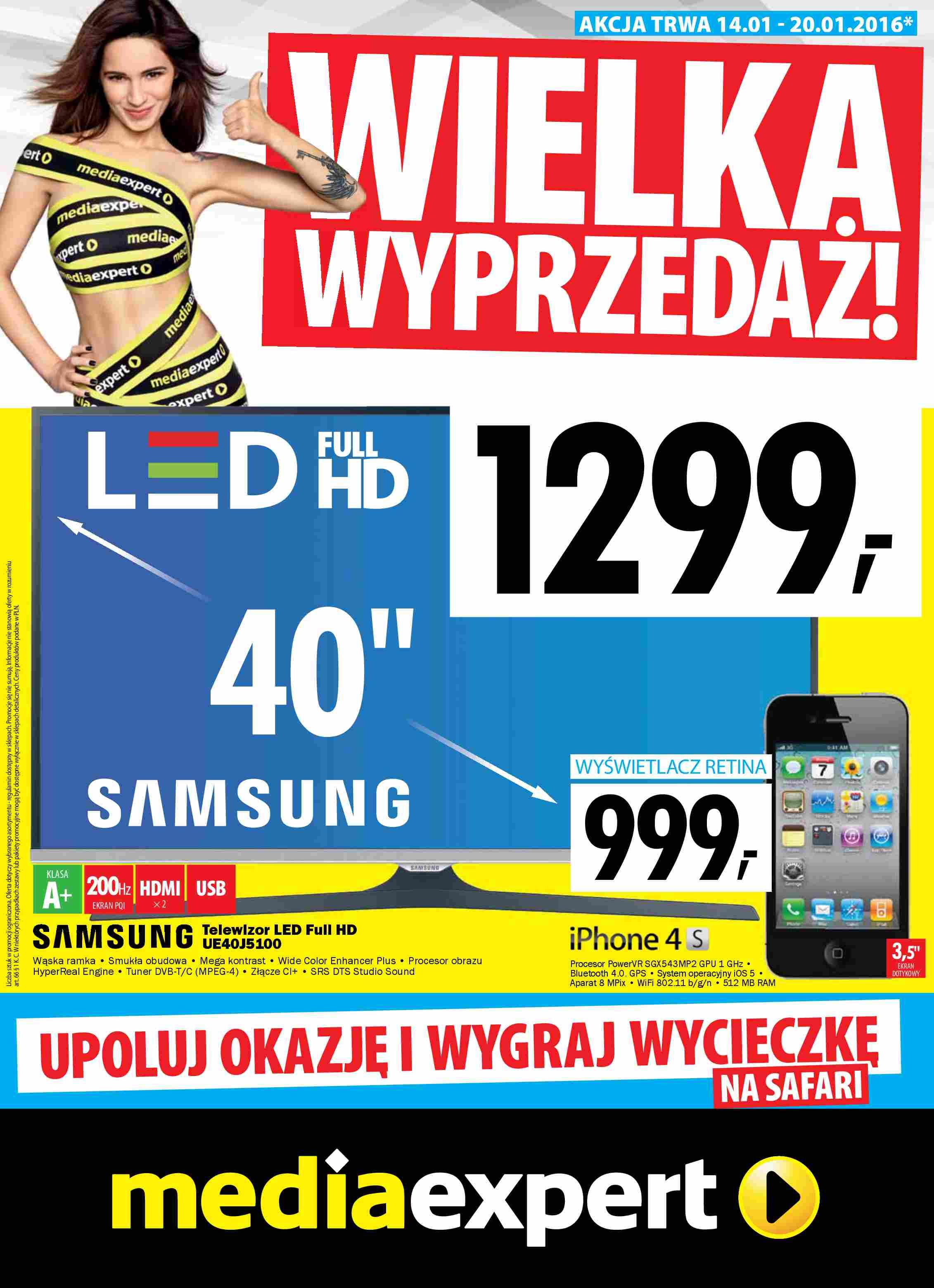 Gazetka promocyjna Media Expert str. 1