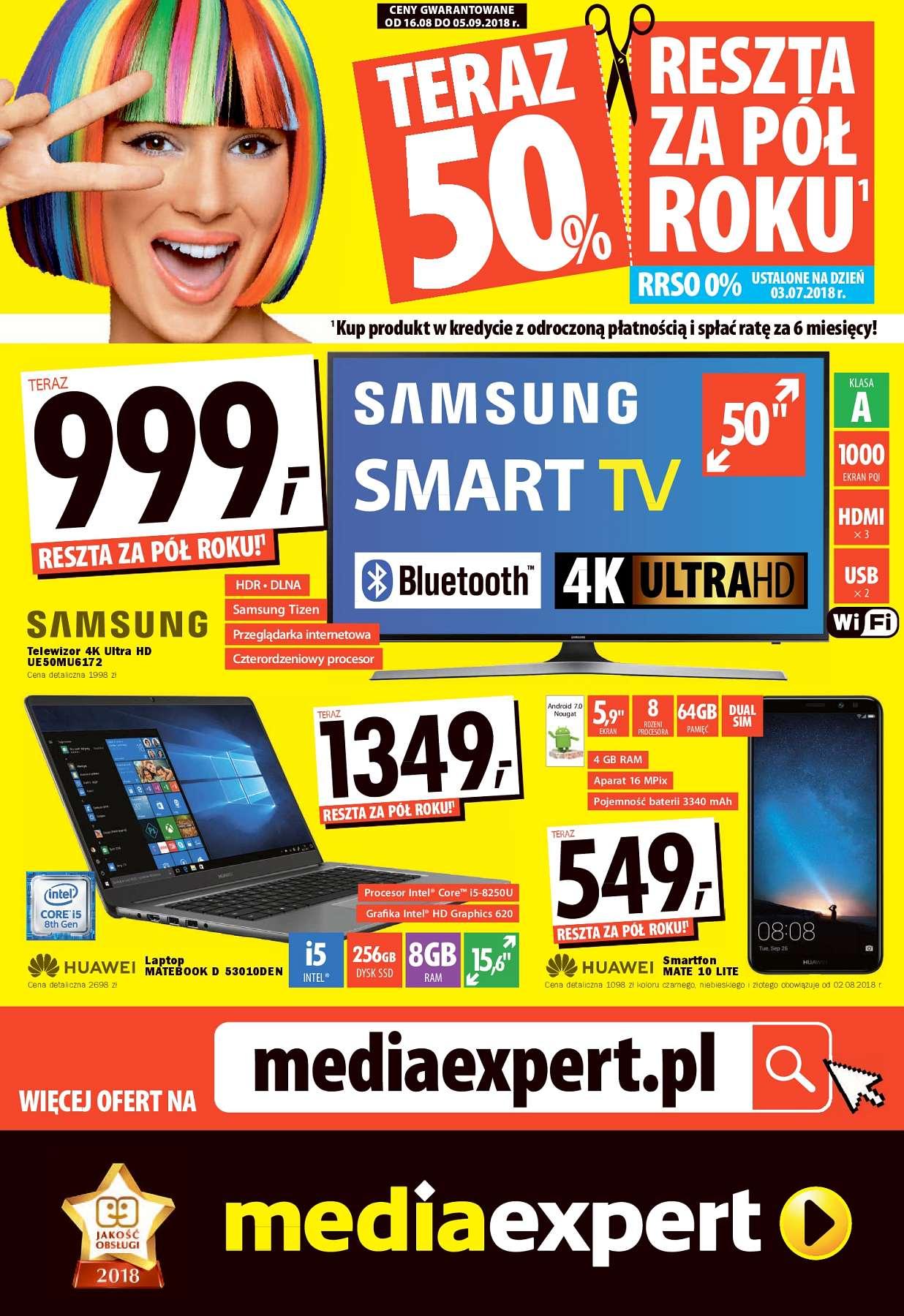Gazetka promocyjna Media Expert str. 1