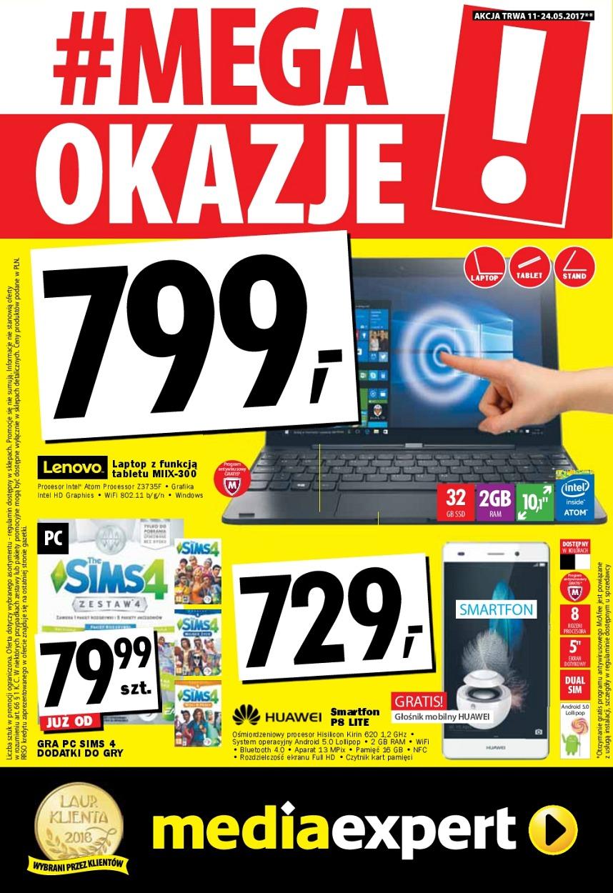 Gazetka promocyjna Media Expert str. 1